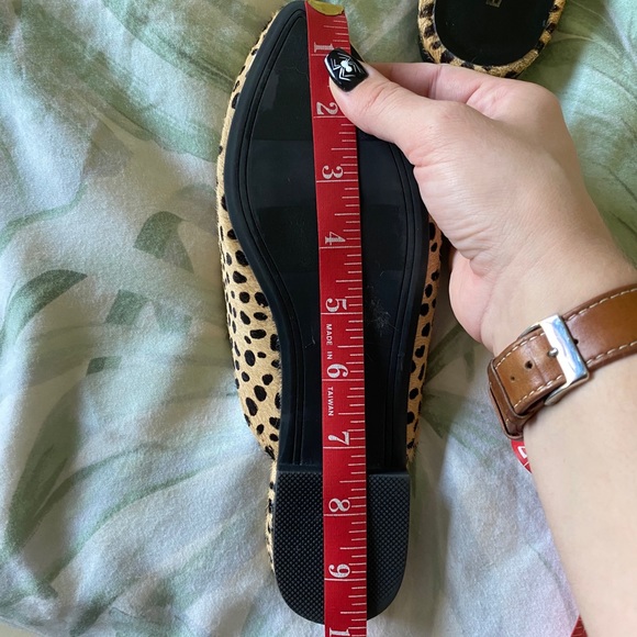 Leopard Cheetah Print Loafer Mules… - Picture 10 of 11